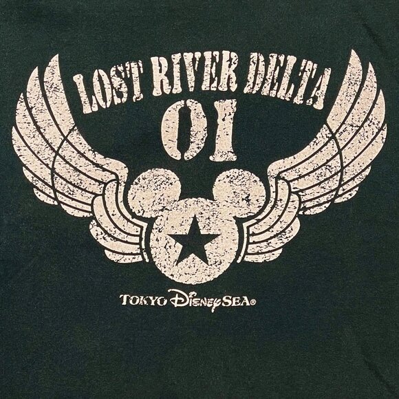 Tokyo Disney Sea Shirt Men's M, Indiana Jones Area, Lost River Delta - Picture 4 of 7